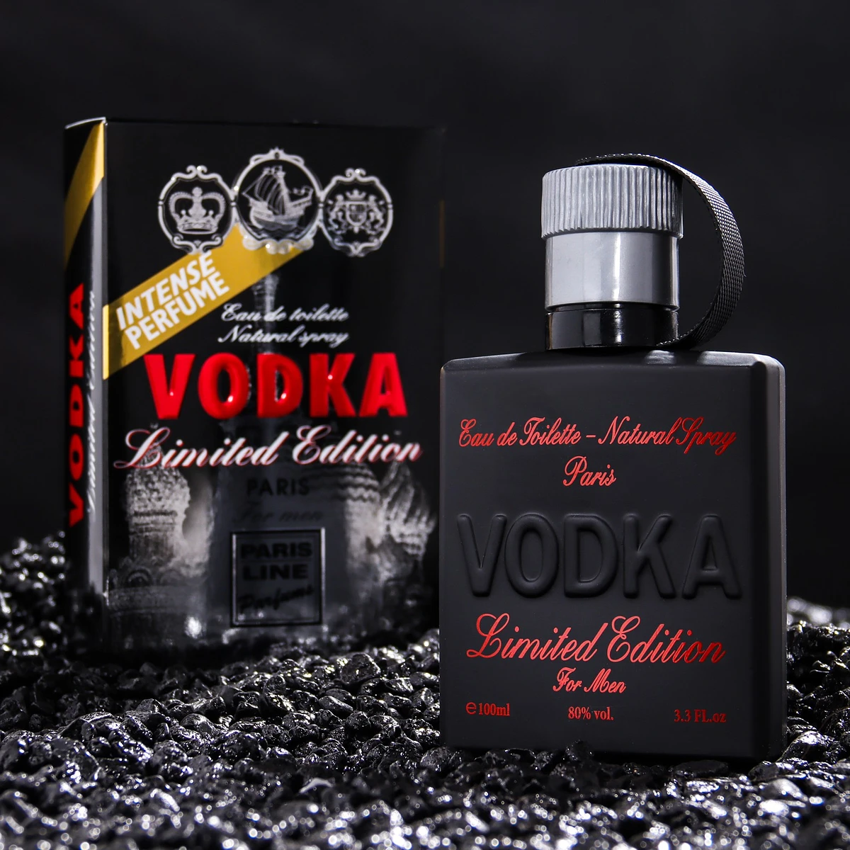 Туалетная вода мужская vodka limited edition intense perfume, 100 мл