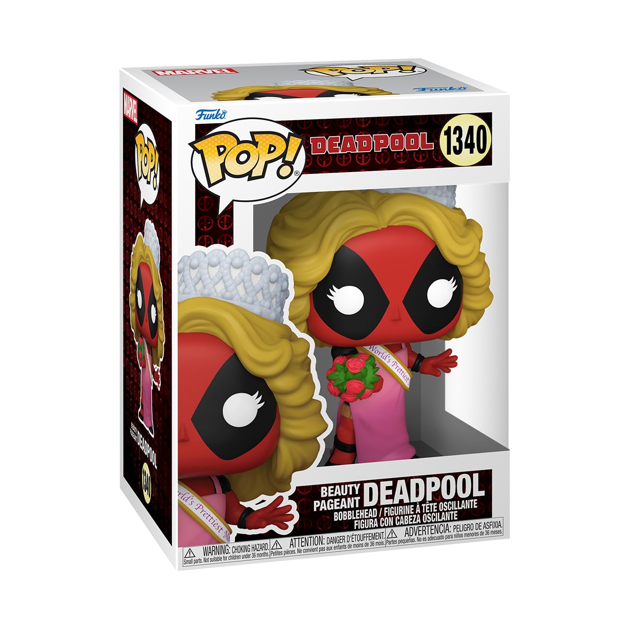 Фигурка-конкурс красоты Marvel Deadpool Funko POP Marvel Deadpool Funko
