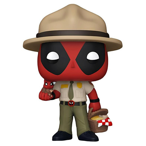 Интерактивная игрушка FUNKO Фигурка MARVEL Park Security Deadpool Chibi Figures