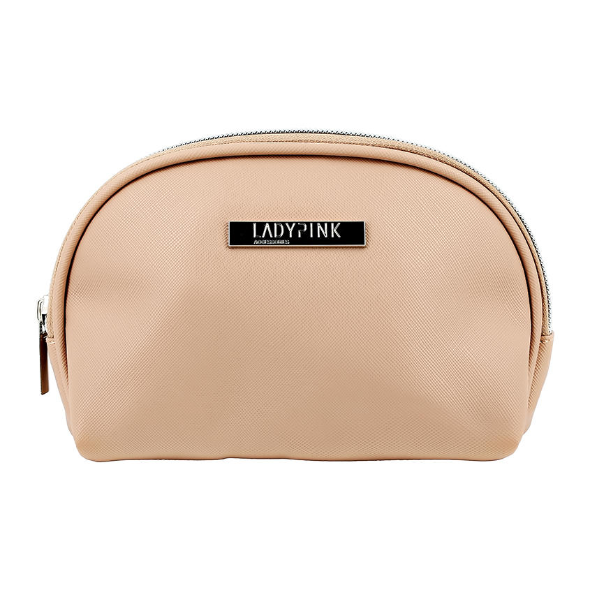 Косметичка LADY PINK LIMITED COLOR must have овальная цвет бежевый